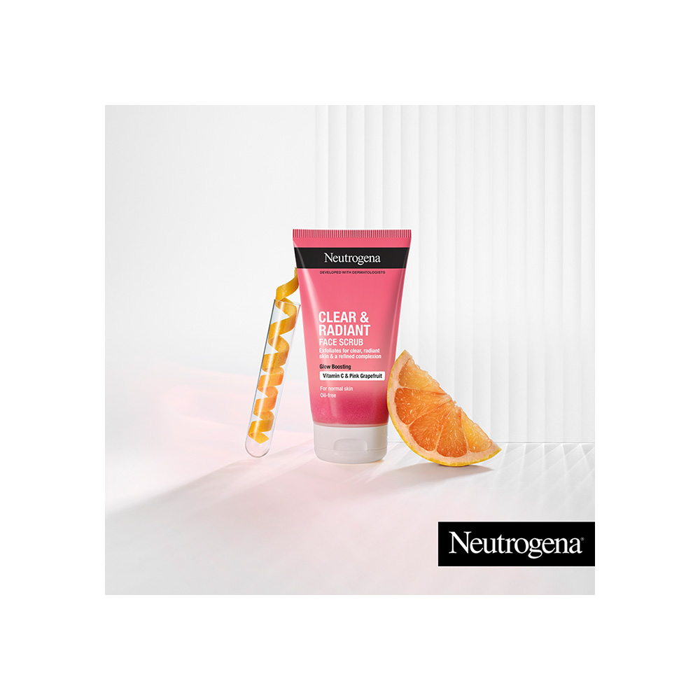 NEUTROGENA - CLΕAR & RADIANT Face Scrub - 150ml